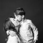 Photo Mère et fils studio