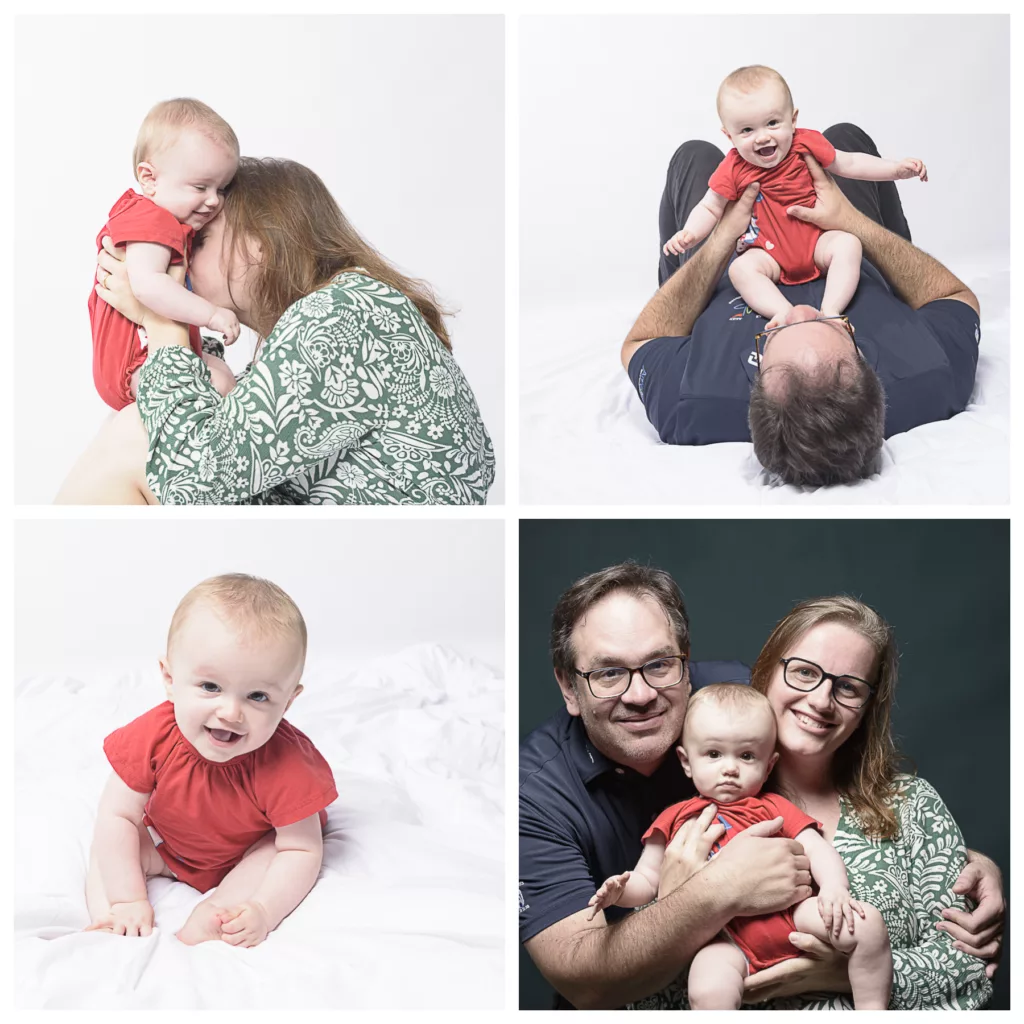 Séance avec bébé