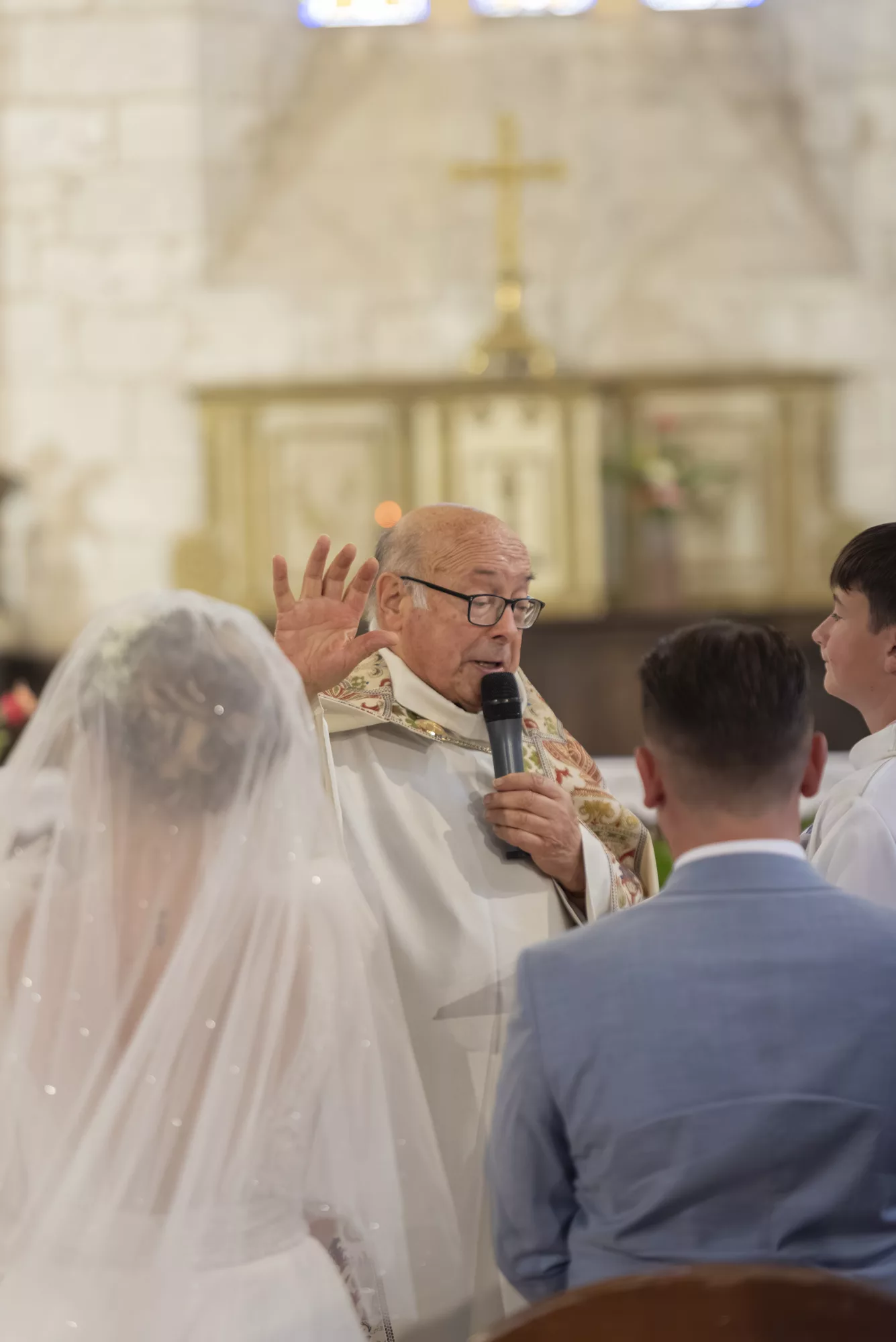 mariage Monpazier préparatifs / cérémonie / banquet